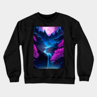 Mystical Waterfall Crewneck Sweatshirt